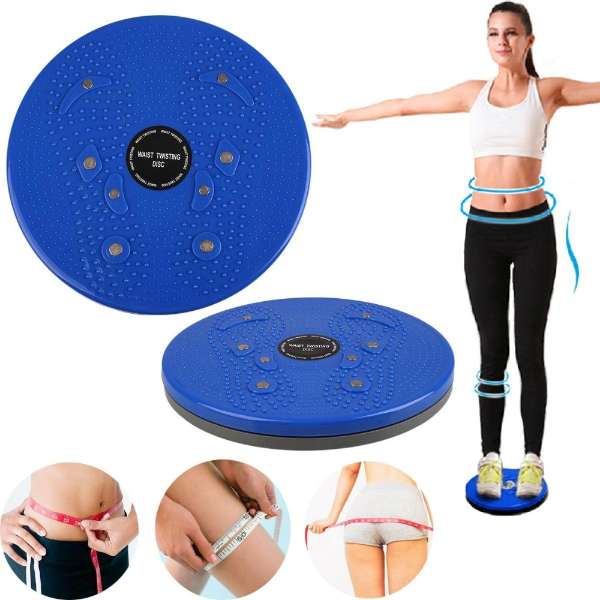 Twister Plate Exercise Gear Plastic Waist Twist Disc Board – 360° Fitness Balance Trainer For Slimming, Core Strength, And Home Workoutn