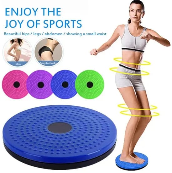 Twister Plate Exercise Gear Plastic Waist Twist Disc Board – 360° Fitness Balance Trainer For Slimming, Core Strength, And Home Workoutn