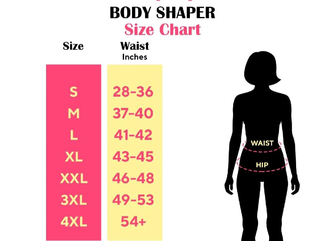 Lower Half Body Shaper Seamless High Waist Slimming Tummy Control Shapewear For Women (3XL Black)