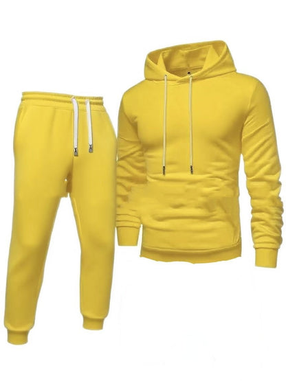 Light Board All-matching Hooded Sweatshirt And Sweatpants Leisure Sports Suit