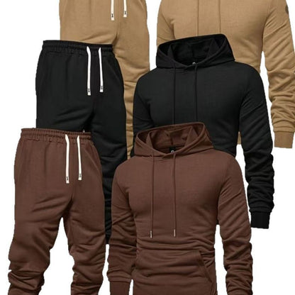 Light Board All-matching Hooded Sweatshirt And Sweatpants Leisure Sports Suit
