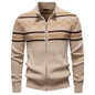 Men's Fashion Sweater Zipper Knitted Jacket