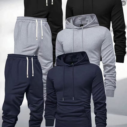 Light Board All-matching Hooded Sweatshirt And Sweatpants Leisure Sports Suit