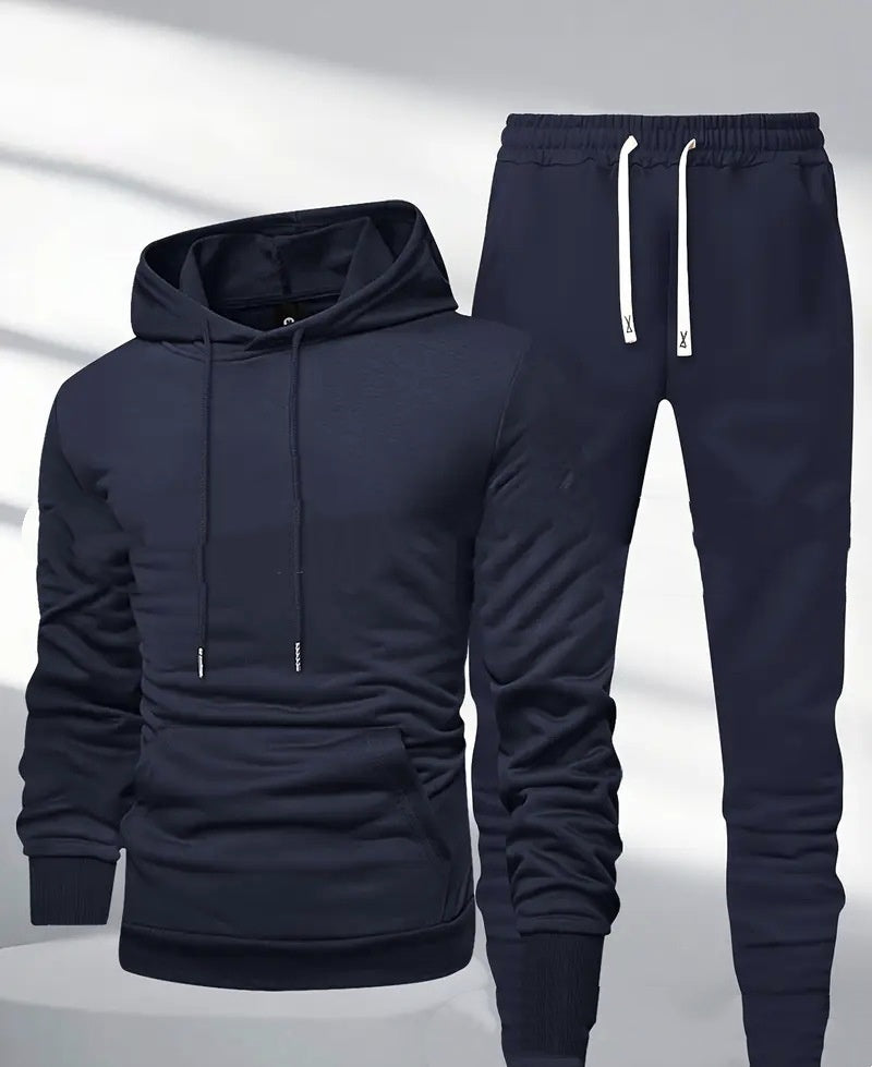 Light Board All-matching Hooded Sweatshirt And Sweatpants Leisure Sports Suit