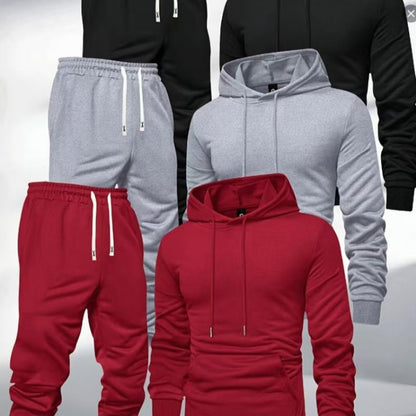 Light Board All-matching Hooded Sweatshirt And Sweatpants Leisure Sports Suit