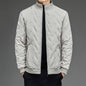 Men's Fleece-lined Warm Stand Collar Cotton-padded Coat